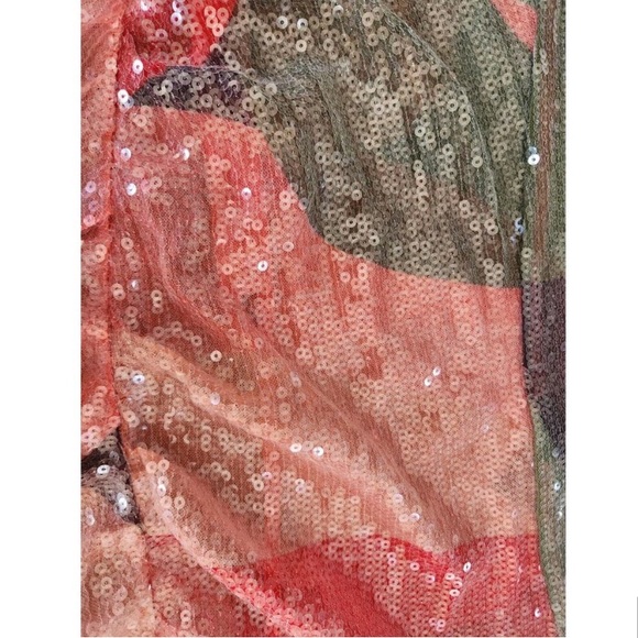 Anthropologie Hutch Sequin Oceanus Sunset mini dress - Picture 5 of 5